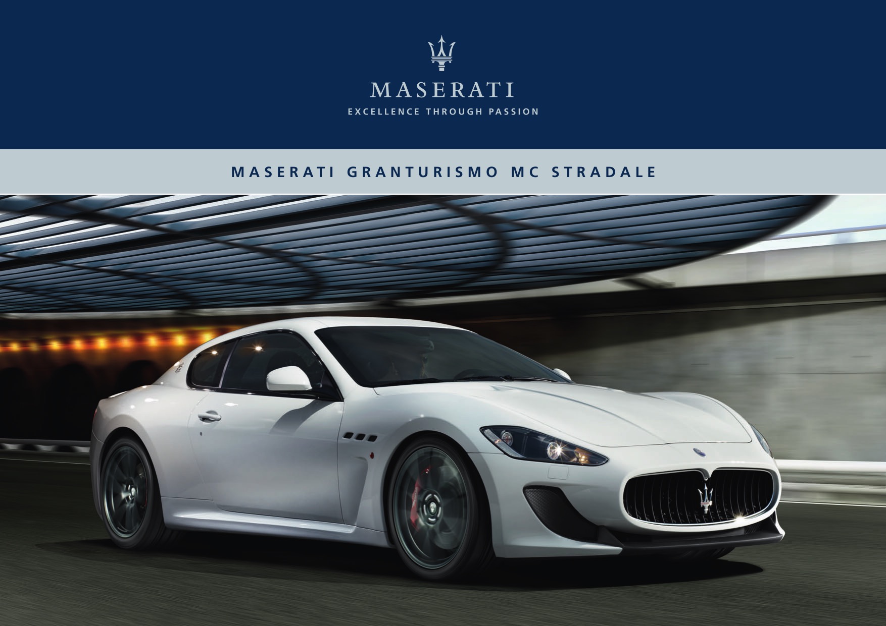 Maserati Granturismo MC Stradale Brochure